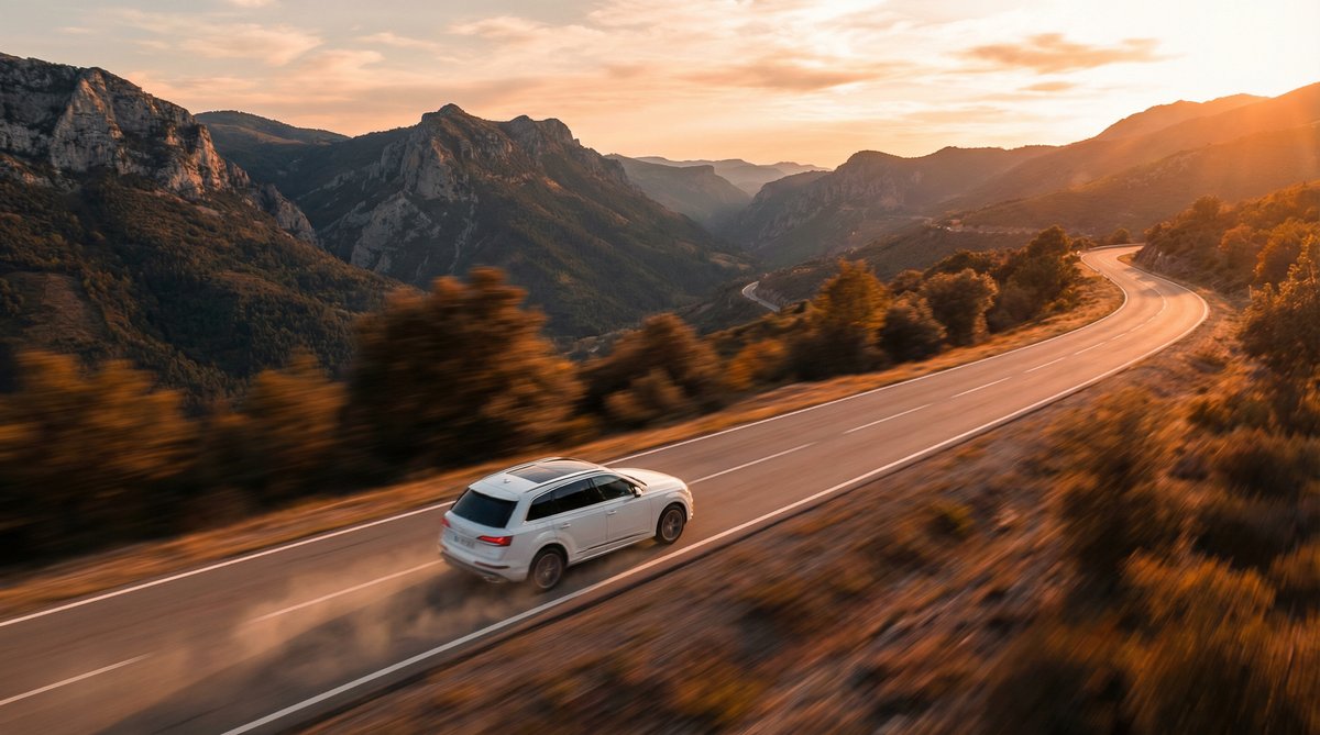 情深叉喔 SUV山路驾驶视频